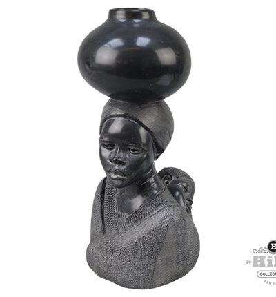 Shona Mother & Child Sculpture