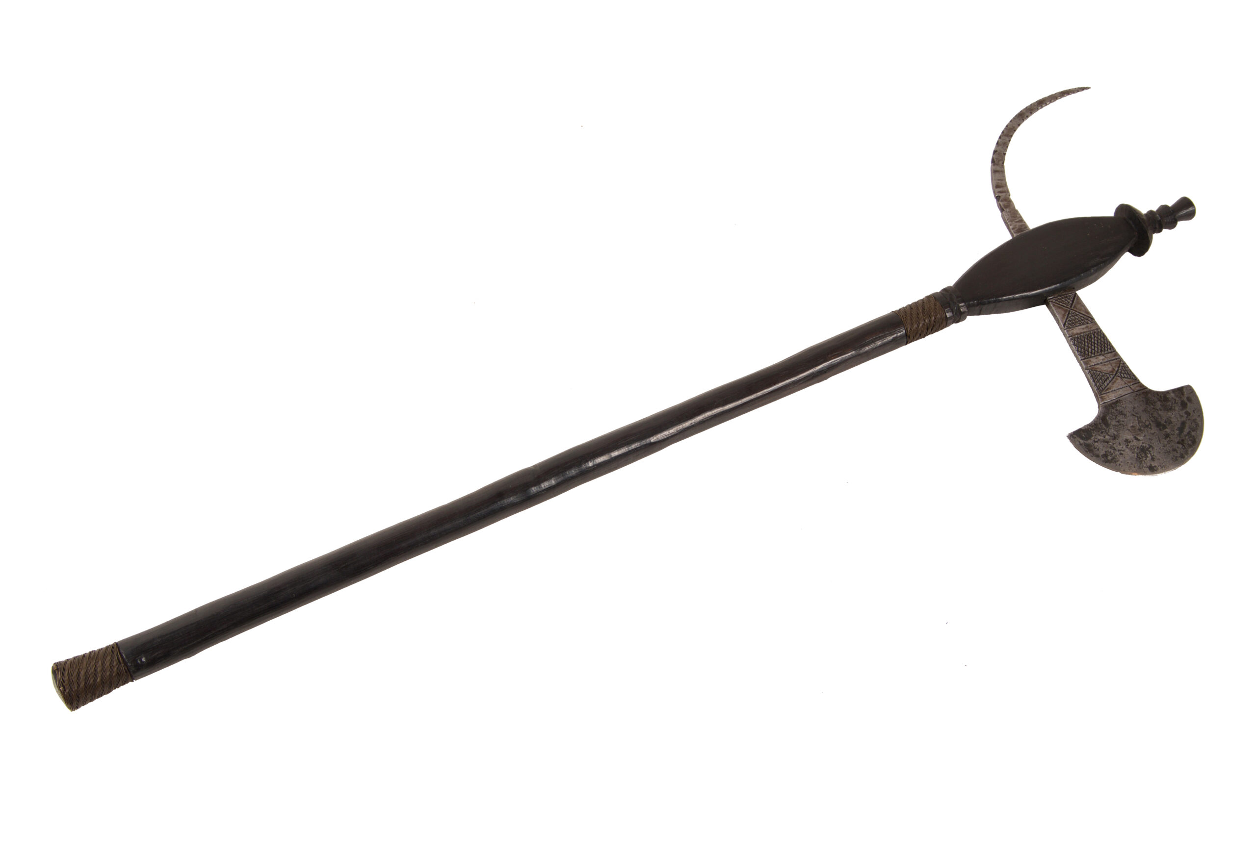 Shona Ceremonial Scorpion Tail Axe - "Nehanda II" - Image 2