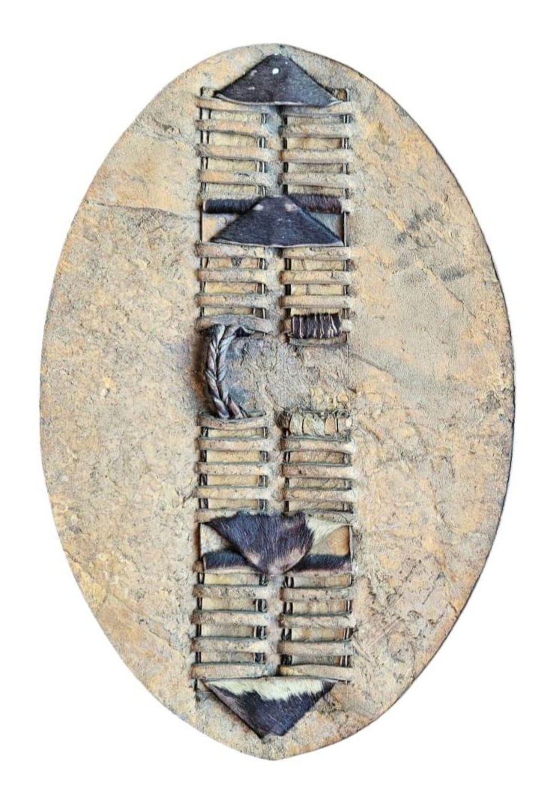 Zulu Antelope Hide Shield (Isihlangu)