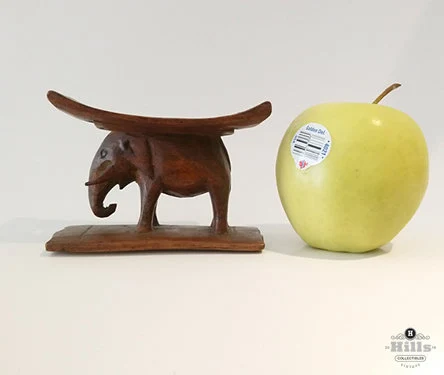 Rare 54-Piece Ghanaian Miniature Stool Model Collection